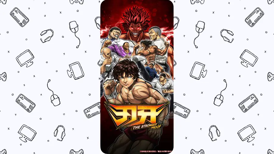 刃牙ストロンゲスト、スタート画面