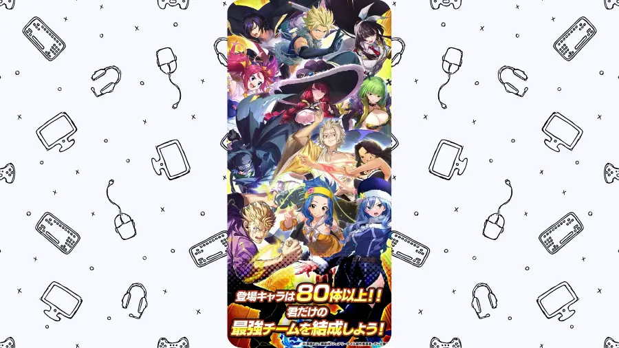 フェアリーテイルクロニクル、参加キャラクター